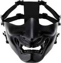 Airsoft pusė Apsauginė kaukė Mados kaukės Blogis Demonas Kabuki Samurajus Hannya Oni Pusė veido kaukės Maskarado kamuolys Helovinas Cosplay