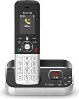 ALCATEL FX990 Voice - belaidis DECT telefonas su atsakikliu 50 min. - Didelės raiškos spalvotas ekranas - laisvų rankų funkcija - skambučio užraktas - VIP skambėjimo melodija - juoda/pilka