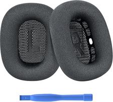 MMOBIEL "AirPods Max" ausinių "AirPods Max" ausinių įdėklai - atminties putų ir tinklelio audinio ausinių įdėklai - keičiamieji ausinių įdėklai - vidurnaktis