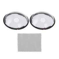 2 Pcs Action Camera Lens Guard Fit for Insta360 X4 Action Camera High Transparency Tempered Glass Le