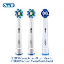 Oral B elektrinės dantų šepetėlio galvutės EB50 EB25 EB20 keičiamos šepetėlio galvutės visiems Oral B sukimosi tipams