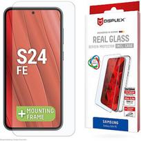 Displex Real Glasschutzfolie + Handyhülle Samsung Galaxy S24 FE 02052