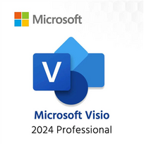 MICROSOFT Visio Professional 2024 Online Product Key License – 1 License – Downloadable – NR | EP2-07111 | All Languages | ESD