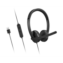 LENOVO Headset | USB-A Stereo Gen 2 | Built-in microphone | Wired | Black