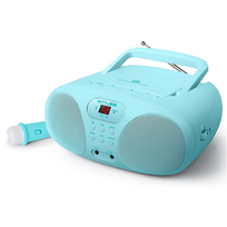 Muse Portable Sing-Along Radio CD Player | MD-203 KB | AUX in | CD player | FM radio