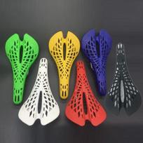 Bicycle saddle, ultra-light shock-absorbing mountain bike seat cushion Neutral no logo raudona