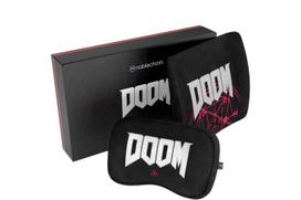 Žaidimų kėdės pagalvių rinkinys Noblechair EPIC/ICON/HERO/LEGEND kėdėms, DOOM Edition, gobelenas