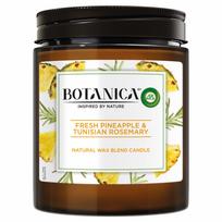 Airwick Botanica Fresh Pineapple & Tunisian Rosemary Natural Wax Blend Candle 205g
