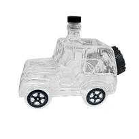 Naujas modelis Automobilio viskio dekanteris, Automobilio stiklinis vyno butelis tėčiui, vyrui, Juokingas automobilio viskio dekanteris namų baro dekoravimui Pikapas (Klasikinis automobilis)350 ml One Size