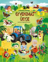 Gyvenimas ūkyje. Lipdukų knyga