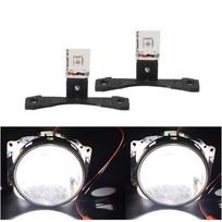 LED Demon Eyes baltos 6000K tuning linzių lemputės