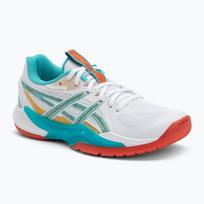 Moteriški tinklinio batai ASICS Powerbreak FF balti/jūros stiklas