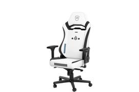 Žaidimų kėdė Noblechairs HERO ST, Stormtrooper Edition, high-tech eko oda, balta/juoda