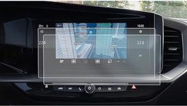 CDEFG Opel Astra L Grandland Mokka B Mokka-e 2022 Navigation Protective Film 4H Scratch-Resistant 10 Inch GPS Transparent Screen Protector Car Navigation Film Accessories