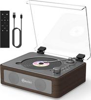Mycket CD grotuvas nešiojamasis su "Bluetooth 5.0", CD muzika su nuotolinio valdymo pulteliu, HiFi dvigubas stereo garsiakalbis, įkraunamas CD grotuvas su "Bluetooth" įvestimi / išvestimi, palaiko AUX / USB, ausinių lizdas
