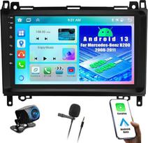 OiLiehu 4+64G Android 13 2Din Radio Carplay Android automobilis Mercedes Benz Sprinter B200 W906 W639 AB klasės W169 W245 2008-2011 m. automobilinis radijas su ekranu 9 colių Bluetooth FM RDS GPS WiFi SWC EQ