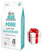 BRIT CARE Mini Grain-Free Light&Sterilised 7kg + STAIGMENA ŠUNIUI