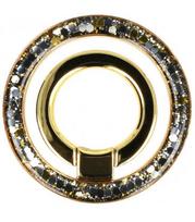 Auksinės spalvos magsafe žiedas - stovas "Ring Bling W109"