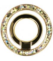 Auksinės spalvos magsafe žiedas - stovas "Ring Bling W111"