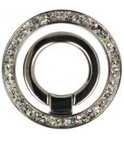 Sidabrinės spalvos magsafe žiedas - stovas "Ring Bling W112"