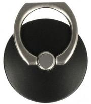 Juodas žiedas - laikiklis pirštui "Ring RH-4"