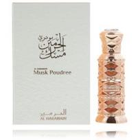 Al Haramain Musk Poudree Perfume Oil aliejiniai kvepalai vyrams ir moterims - 12 ml.