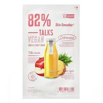 Talks Vegan Squeeze Sheet Mask Lakštinė veido kaukė Skin Smoother