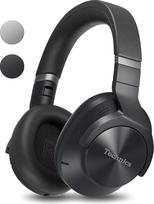 "Technics" EAH-A800E-K "Bluetooth" ausinės, virš ausų, su triukšmo slopinimu ir mikrofonu, ergonomiškas dizainas, lengvas prijungimas, juodos spalvos