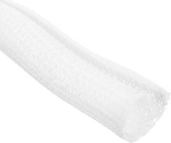 14,7 cm ID Split Loom vamzdžių 3 m poliesterio laidų apsauga Laidų kabelio rankovė USB kabelio maitinimo laidui, balta