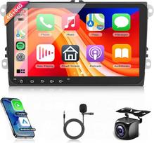 4G + 64G belaidis Carplay Android 13 automobilinis radijas VW Golf 5 6 Passat Polo Tiguan Touran Caddy Skoda Seat 9 colių automobilinis radijas su Android GPS navigacija WiFi Mirror Link Bluetooth FM/RDS/SWC