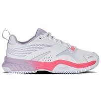 Teniso batai mot. K-SWISS SPEEDEX CLAY white/orchid petal, EU38