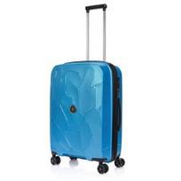 Vidutinis plastikinis lagaminas Swissbags Lava V exp Mėlynas