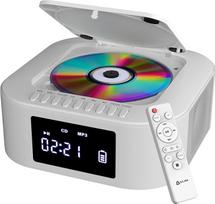 KLIM Boombox E1 radijo imtuvas su CD grotuvu - žemų dažnių garsiakalbis su žemų dažnių garsiakalbiu - FM, MP3, "Bluetooth", AUX, USB, kompaktiniai diskai - nešiojamas CD grotuvas su belaidžiu režimu ir įkraunama baterija - su nuotolinio valdymo pultu