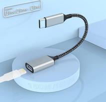 USB-C į "Lightning" garso adapteris [sertifikuotas MFi], MTAKYI ausinių garso mikrofonas, suderinamas su "Lightning" ausinėmis / ausinėmis, "Pad Pro 2021/Air 4/Mini 6", "Samsung S21 S20", "Windows 10" kompiuteriu