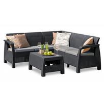 Lauko baldai CORFU RELAX SET GRAPHITE