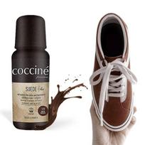 Skysta pasta zomšai ir nubukui atnaujinti tamsiai ruda Coccine Suede 75 ml