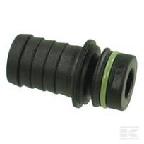 Šakutės jungtis 25 mm žarnos galas 463001A25M