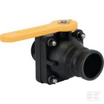 Rutulinis vožtuvas 2 krypčių 2" NPT išorinis sriegis x 2" Camlock kištukas VSFMT204FP