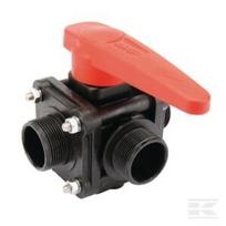 Rutulinis vožtuvas 3 krypčių 1 1/2" išorinis sriegis 4.53015E+71