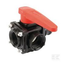 Rutulinis vožtuvas 3 krypčių 1 1/2" vidinis sriegis 453015D66