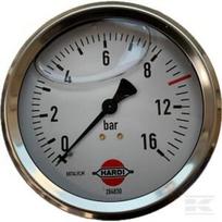 Manometras Ø100 0-16 bar 1/4". 73843600