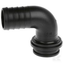 Žarnos galas 90° 50 mm 2 colių veržlei 8012402