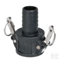 Camlock tipo C 3" žarnos galas polipropilenas 8034503