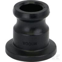 Camlock tipo 1" M flanšas 1" polipropilenas M100A