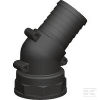 Žarnos galas 45° 50 mm x 2" F 111750