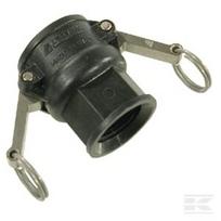 Camlock D tipo 3/4" vidinis sriegis 1/2" polipropilenas 18103D2