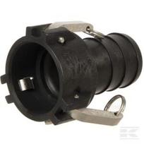 Camlock Type C 3 svirties 3 colių polipropileno žarnos galas 303C