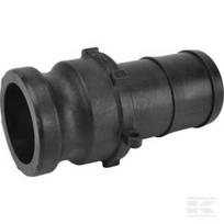 Camlock Type E 1" polipropileno žarnos galas 100E