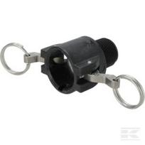 Camlock Type B 3" polipropileno išorinis sriegis 300BB