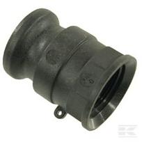 Camlock A tipo 1 1/2" vidinis sriegis 2 1/4" polipropilenas 18106A5
